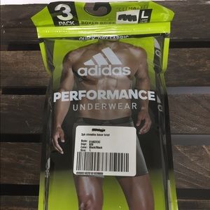 Adidas 3pk Climalite Boxer Brief